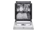 24 in. Stainless Look Front Control Dishwasher with Stainless Steel Tub and SenseClean