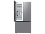 Bespoke 30 cu. ft. 3-Door French Door Smart Refrigerator with Beverage Center in Stainless Steel, Standard Depth