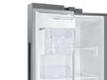36 in. 28 cu. ft. Smart Side by Side Refrigerator in Fingerprint-Resistant Stainless Steel, Standard Depth