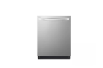 24 in. in PrintProof Stainless Steel Top Control Dishwasher with Towel Bar, TrueSteam and QuadWash