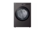 7.4 cu. ft. Vented Stackable SMART Electric Dryer in Black Steel with TurboSteam and AI Sensor Dry Technology