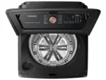 5.5 cu. ft. Smart High-Efficiency Top Load Washer with Impeller and Auto Dispense System in Brushed Black, ENERGY STAR