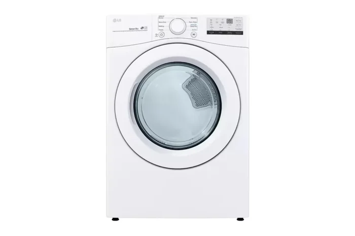 7.4 Cu. Ft. Vented Stackable Electric Dryer in White with Sensor Dry