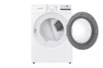 7.4 Cu. Ft. Vented Stackable Electric Dryer in White with Sensor Dry