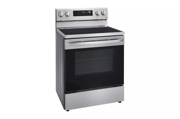 30 in. 6.3 cu. ft. Smart Wi-Fi Enabled Fan Convection Electric Range Oven with AirFry and EasyClean in. Stainless Steel