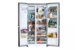 27 cu. ft. Side by Side Smart Refrigerator w/ InstaView and Craft Ice in PrintProof Stainless Steel