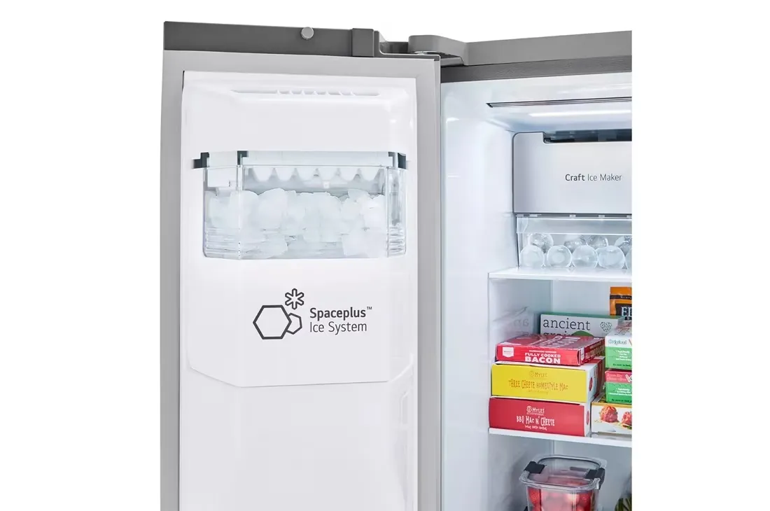 27 cu. ft. Side by Side Smart Refrigerator w/ Craft Ice, External