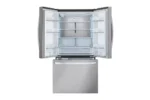 27 cu. ft. Smart Counter-Depth MAX French Door Refrigerator with Internal Water Dispenser in PrintProof Stainless Steel