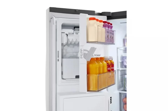 26 cu. ft. Smart InstaView Counter Depth MAX French Door Refrigerator in PrintProof Stainless Steel